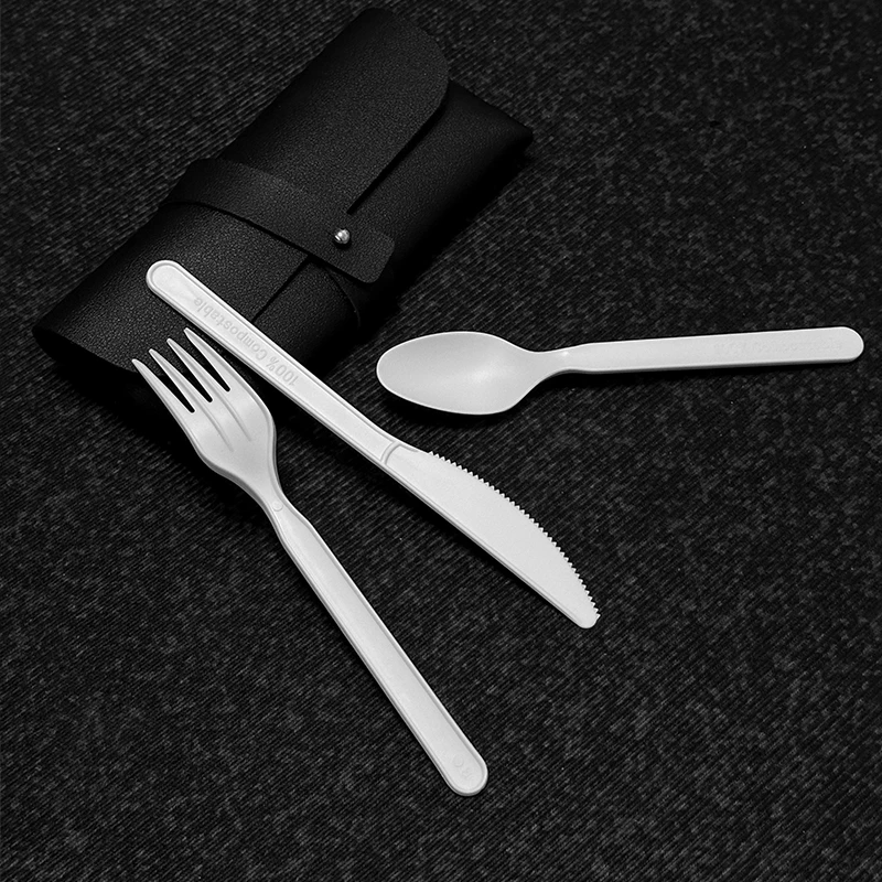 Disposable compostable tableware kits